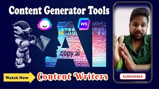 Top 10 Leading AI Writers | Automatic Content Generator Tools