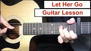 Passenger - Let Her Go | Guitar Lesson (Fingerpicking Intro & Chords Strumming) Tutorial