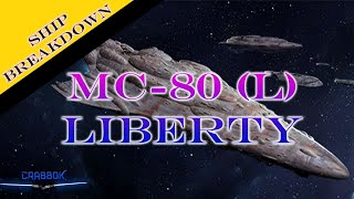 Star Wars Armada - MC-80 (L) Liberty Ship Breakdown