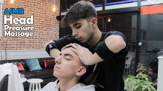 MASSAGE ASMR | Young Barber Presents The Best Sleep Method (asmr head massage)