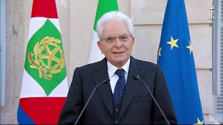 Festa della Repubblica - Intervento del Presidente Mattarella