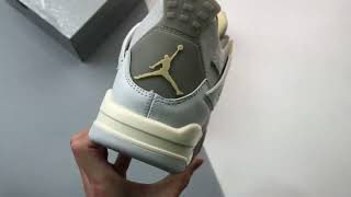 Air Jordan 4 SE Craft Photon Dust Pale Vanilla Off White Grey