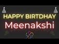 Happy Birthday to Meenakshi - Birthday Wish From Birthday Bash