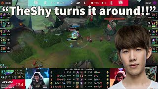 TheShy Makes An INSANE 2V1 OUTPLAY In The LPL!!!