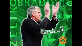 Zeljko Obradovic - Panathinaikos Pick and Roll offence Clinic English (Greek) translation