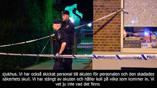 Man skottskadad i malmö – akuten avstängd