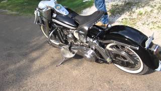 Original 1961 Harley Davidson Duo-Glide Panhead