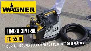 Wagner FinishControl 5500, turbina profesional de alto rendimiento