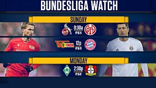 Bundesliga return - Bayern Munich vs Union Berlin match ; Koln vs Mainz match ; Bundesliga match