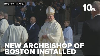 Former Providence Bishop Richard Henning installed as archbishop of Boston