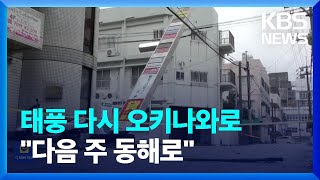 태풍 부메랑처럼 다시 오키나와로…다음 주 동해안 영향 가능성 / KBS  2023.08.05.