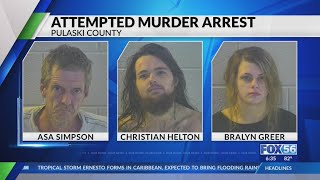 3 arrested in connection to Pulaski County shooting investigation