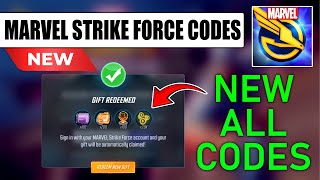 MARVEL STRIKE FORCE CODES FEBRUARY 2025 🆕 REDEEM CODES MARVEL STRIKE FORCE