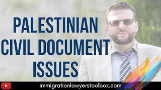 (CLIP) Palestinian Civil Document Issues w/ Ammar Alo, Esq.