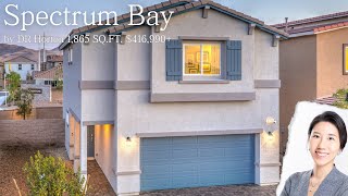 Spectrum Bay by DR Horton | plan 1865 | New Home in SW Las Vegas | $416,990+ | 4BD | 2.5BA | 2 CAR