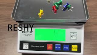 RESHY How to Count the Quantity of a Part Using a Scale