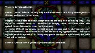 Wesley's Covenant Prayer