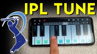 IPL Tune | IPL Theme | Easy And Slow Tutorial | Walkband App | #shorts #IPL #IPLTune #IPLTheme
