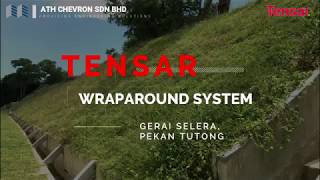 Tensar Installation - Gerai Selera, Pekan Tutong (Wraparound System)