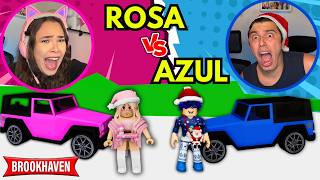 VICKOBABY vs SENDIN BLOX em BROOKHAVEN! 😱 *rosa ou azul?*