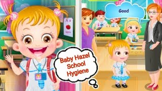 Baby Hazel school hygiene- Baby Hazel got a star