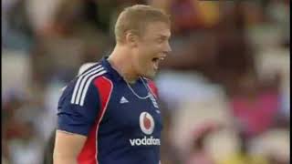 Andrew Flintoff Hat Trick vs West Indies vs England 5th ODI 2009