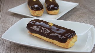 Receta ECLAIRS de chocolate paso a paso con MUCHOS TRUCOS!!