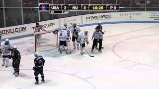 GoNUxstream Game Recap - Men's Ice Hockey vs. USA U-18 - January 7, 2012