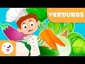 Aprende las verduras - Vocabulario para niños