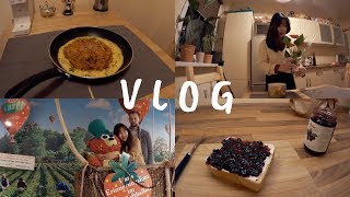 (독일어자막)[VLOG] 독일일상 - 전남친토스트 🍞+ 칼스 딸기 마을 🍓