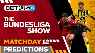 Bundesliga Picks Matchday 12 | Bundesliga Odds, Soccer Predictions & Free Tips