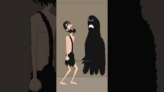 caveman and ghost 🤣| गुफाओं का आदमी और भुत | Adhimanav #caveman #shortfeed #ytshorts #youtubeshorts