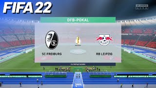 FIFA 22 🇩🇪 SC Freiburg vs. RB Leipzig | DFB Pokal Final