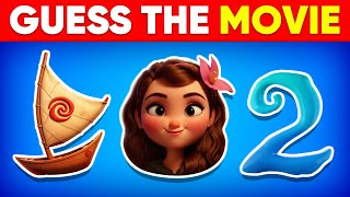 Guess the MOVIE by Emoji? 🎬🍿 60 Movie Quiz | Moana 2, The Grinch, Home Alone, Sonic the Hedgehog 3