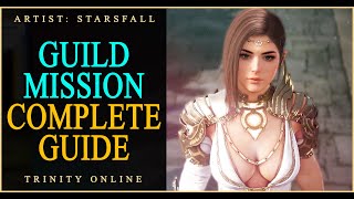 Black Desert - Guild Mission Quest Beginners Guide for Officer/Member/Leader to earn funds