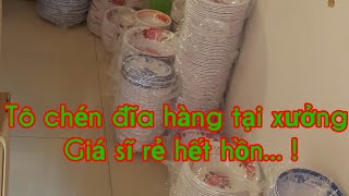 Kho xưởng Tô chén đĩa Bca.Hàng Milamin giá SÊU RẺ . Nguồn tô chén đĩa Bca cân kg  Tphcm .