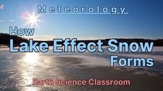 How Lake Effect Snow Forms