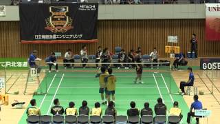 準決勝 第63回全日本実業団バドミントン選手権大会