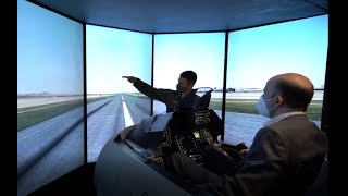 VIDEO: Vyzkoušeli jsme si simulátor letounu F-16 Block 70/72
