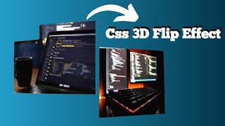 CSS 3D Image Flip Hover Effect | 2 minute css hover effect