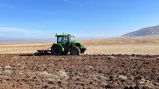 1500 dönüm yere başladık //Anız yerlerini sürüyoruz // Mısır yeri hazırlıkları //