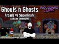 Ghouls N Ghosts Arcade Vs Supergrafx Vs Genesis | Longplay | Comparison