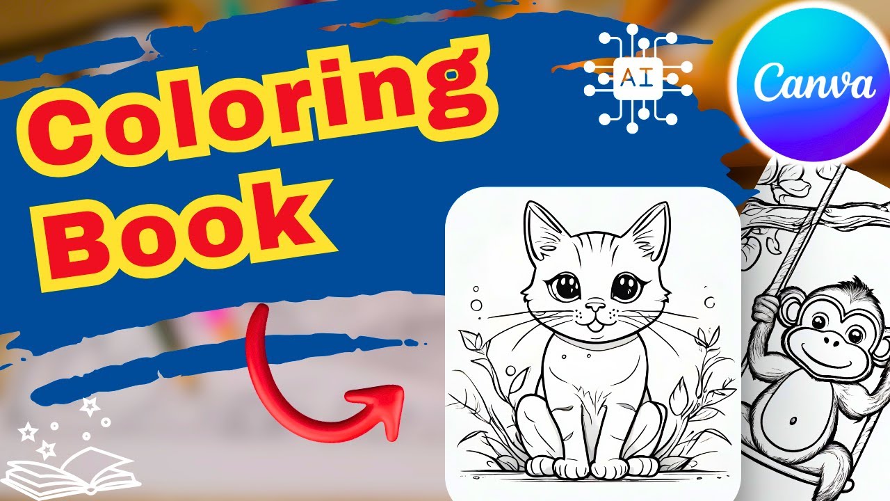 Canva Coloring Book Tutorial