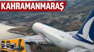 Türkiye'nin en zorlu havalimanı Kahramanmaraş'a iniş!✈️Microsoft Flight Simulator