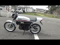 39438 yamaha rz50 stock exhaust sound walk around