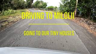 Take a Drive to Our Tiny Houses Down Milolii Road on the Big Island of Hawaii