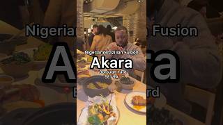 Afro Brazilian Food in London #nigerianfood #brazilianfood #brazil #nigerian