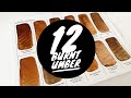 12 Burnt Umber Comparison | Colossal Color Showdown S2E17