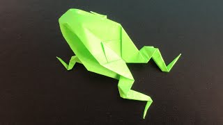 【折り紙】かえる【origami】Frog