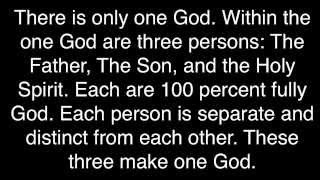 If Everything Were Explained Like the Trinity